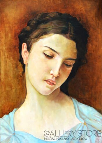 First31990 Last31990-kopia portretu dziewczyny wg Bouguereau-Olej