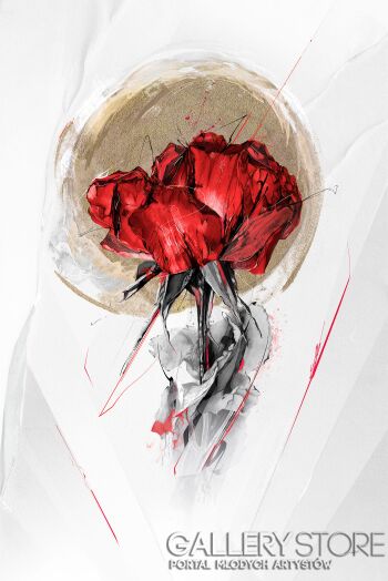 First38217 Last38217- Krótkotrwałość - Róża L-Giclee