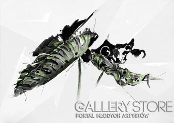 First38217 Last38217-Monstera A-Giclee