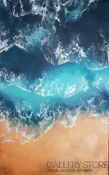First29476 Last29476-Waves II-Akryl