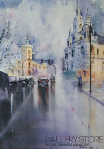 First29476 Last29476-Radomsko - kościół Lamberta-Giclee