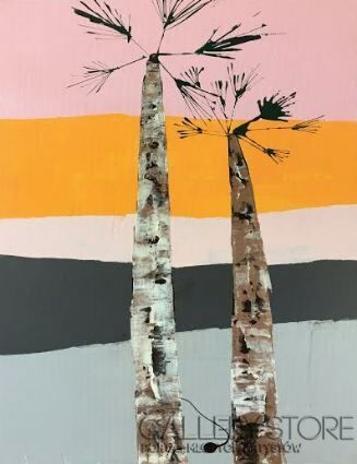 First31713 Last31713-Milky Palms-Akryl