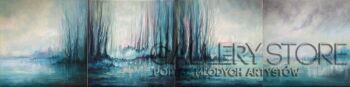 First33498 Last33498-Melancholy of Waters (landscape in four parts)-Olej
