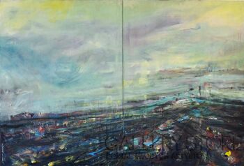 First33498 Last33498-Modern Landscape-Olej