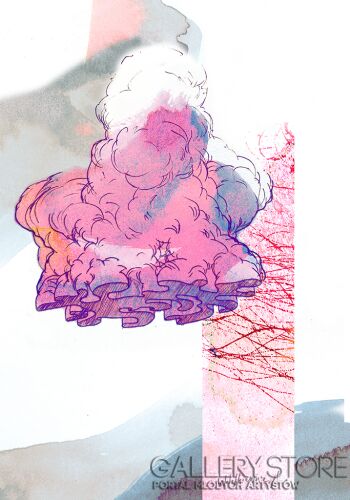First231 Last231-Chmura, 4/50, 35x50cm-Giclee