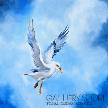 First38238 Last38238-„Graceful Wings”-Akryl