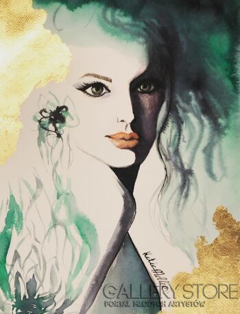 First31829 Last31829-Cienie rozlane green eyes . 1/10-Inkografia