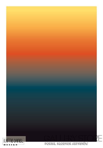 First33872 Last33872-ZACHÓD SŁOŃCA 01 / GRADIENT STUDIO-Plakaty