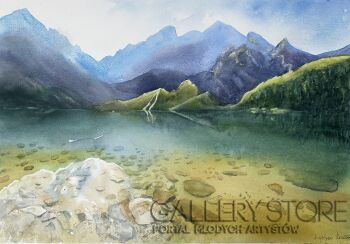 First40703 Last40703-Morskie Oko, Tatry-Akwarela