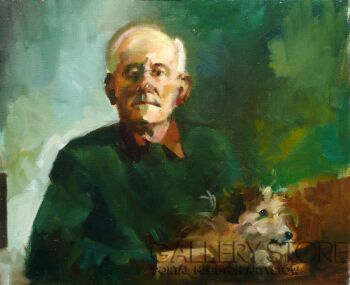 First188 Last188-Portret mężczyzny-Olej