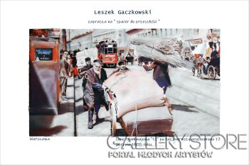 First36611 Last36611-Warszawa 1939 - ul . Nalewki-Serigrafia