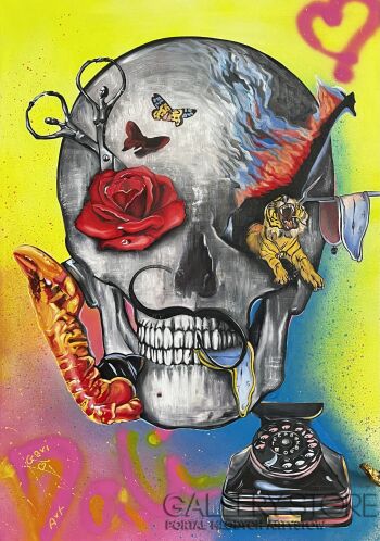 First37628 Last37628-Dali Skull-Olej