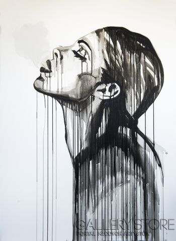 First37628 Last37628-Dripping smoke-Akryl