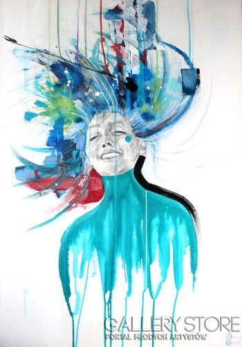 First3201 Last3201-MIND FULL OF HAPPINESS-Technika mieszana