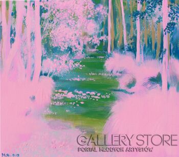 First1652 Last1652-Pink jungle-Akryl