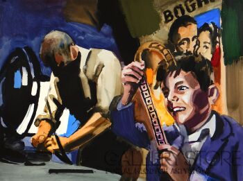 First29626 Last29626-Cinema Paradiso-W magicznej kabinie Alfredo-Akwarela