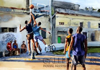 First29626 Last29626-Hoops in Havana-Akwarela