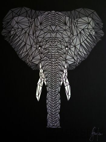 First31894 Last31894-ELEPHANT -Akryl