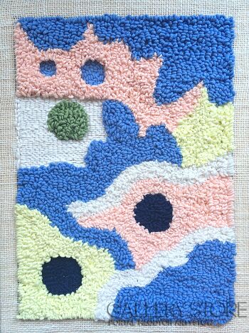 First34203 Last34203-Pastelowy obraz wyszywany, punch needle-Design