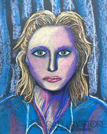 First34203 Last34203-Portret kobiety 2-Rysunek