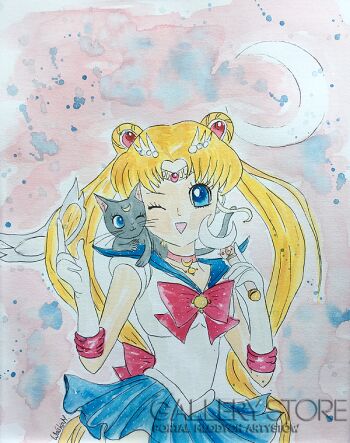 First34203 Last34203-Sailor Moon-Technika mieszana