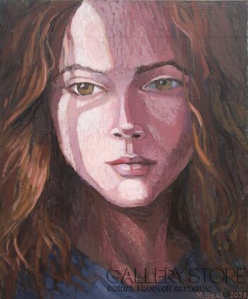 First35504 Last35504-Portret kobiety.-Akryl