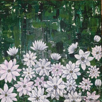 First38102 Last38102-Simple flowers-Akryl
