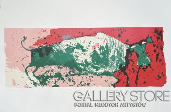First37403 Last37403-Zakochana krowa - seria green-Plakaty