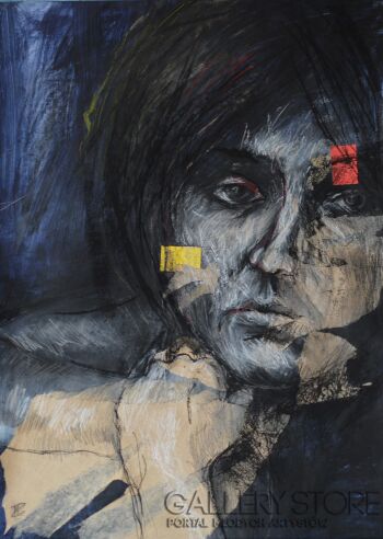 First35858 Last35858-sad eyes-Rysunek