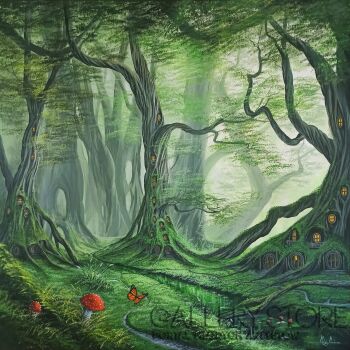 First29635 Last29635-Leśna cisza giclee-Giclee