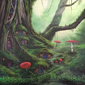 First29635 Last29635-Tam gdzie wolniej płynie czas-Giclee