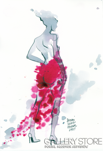 First31592 Last31592-Sensual Lady 5-Akwarela