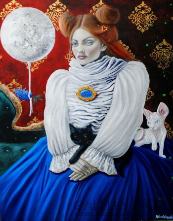 First30691 Last30691-Kocimiętka- wydruk artystyczny obrazu -Giclee