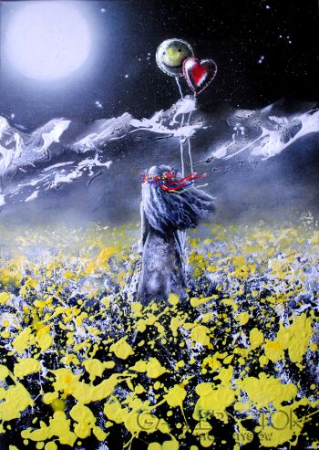 First30691 Last30691-Peace &Love-Giclee