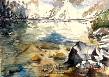 First33818 Last33818-''Morskie Oko''-Akwarela
