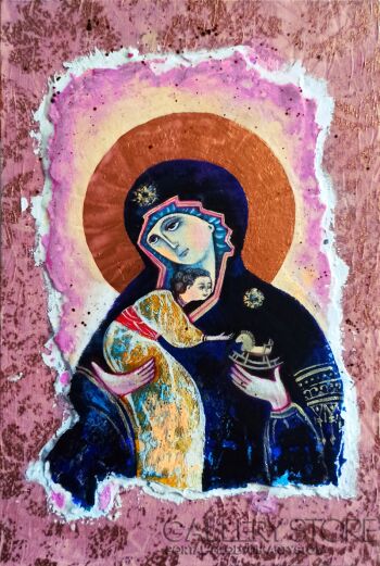 First364 Last364-Madonna z konikiem-Akryl