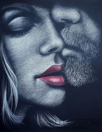 First38471 Last38471-Red lips-Rysunek