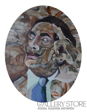 First31166 Last31166-Dali patrzy w dal.-Olej