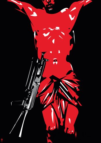 First30871 Last30871-CRUCIFIXION 2022 POSTER-Giclee