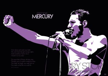 First30871 Last30871-F MERCURY POSTER-Giclee