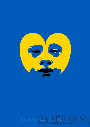 First30871 Last30871-HEART OF UKRAINE POSTER-Giclee
