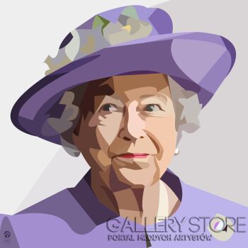 First30871 Last30871-QEII COLOR-Giclee