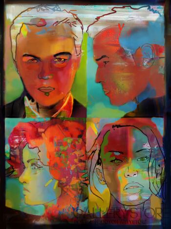 First31070 Last31070-Faces-Plakaty