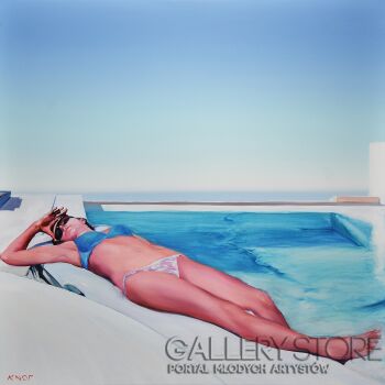 First28680 Last28680-Madame Ev ’15 z cyklu SWIMMING POOL-Olej