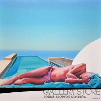 First28680 Last28680-Madame Sofi AE z cyklu SWIMMING POOL-Olej