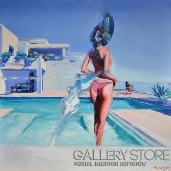 First28680 Last28680-Madame VAngel'03 z cyklu SWIMMING POOL-Olej