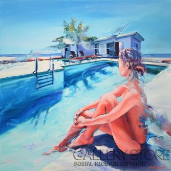 First28680 Last28680-Madame VAngel'05 z cyklu SWIMMING POOL-Olej