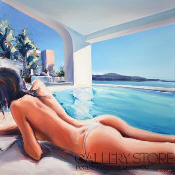 First28680 Last28680-Madame VAngel'06 z cyklu SWIMMING POOL-Olej
