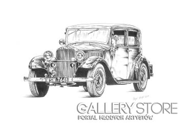 First34178 Last34178-Zabytkowy automobil retro nr 2-Rysunek