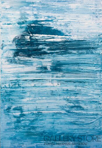 First31833 Last31833-Blue abstract - RK 23-Akryl